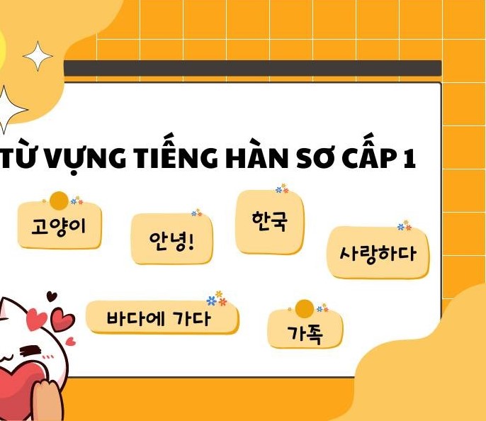 ôn tập tiếng hàn sơ cấp 1