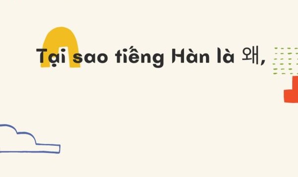  tại sao bằng tiếng Hàn