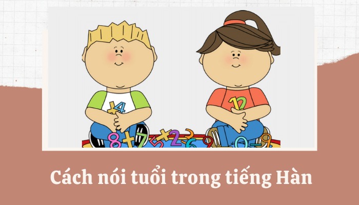 tuổi trong tiếng Hàn